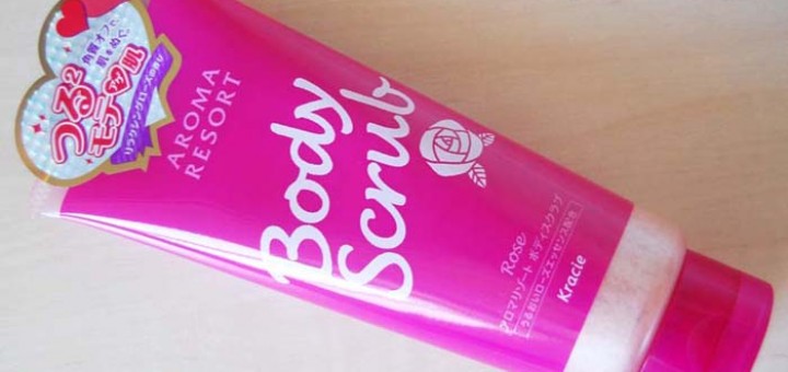 Kracie Aroma Resort Rose Scrub