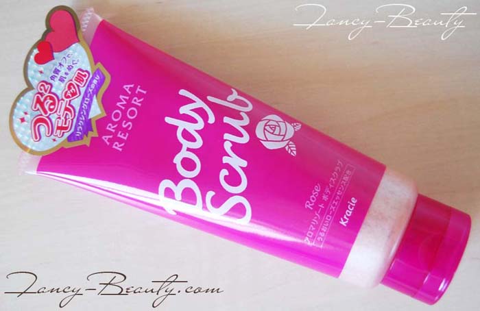 Kracie Aroma Resort Rose Scrub