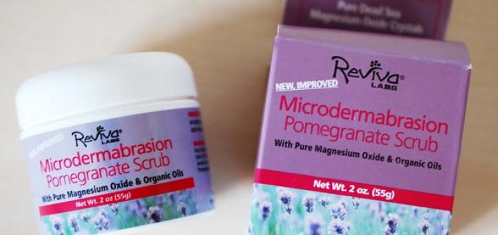 Reviva Labs, Microdermabrasion Pomegranate Scrub