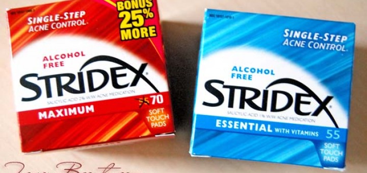 Stridex, Single-Step Acne Control, Essential with Vitamins, Maximum, Alcohol Free