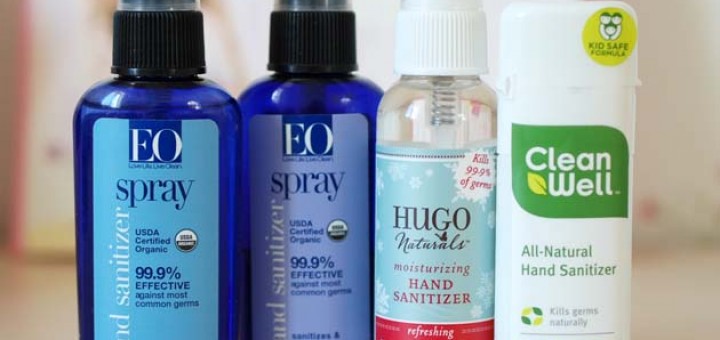 Hugo Naturals, Moisturizing Hand Sanitizer, EO Products, Organic Hand Sanitizer Spray, Lavender, Peppermint, Clean Well, All-Natural Hand Sanitizer Spray, Original, Alcohol Free