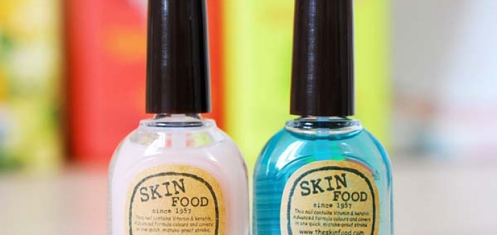 SKINFOOD Nail Vita Top Coat, SKINFOOD Nail Vita Base coat
