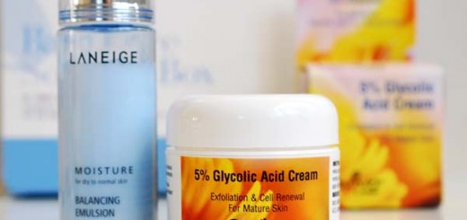 Reviva Labs, 5% Glycolic Acid Cream, Laneige Balancing Emulsion