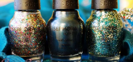 SEPHORA by OPI Nail Colour Go My Own Way, SEPHORA by OPI Jewelry Top Coats Spark-tacular! Top Coat, SEPHORA by OPI Jewelry Top Coats Light, Glammer A, Action!
