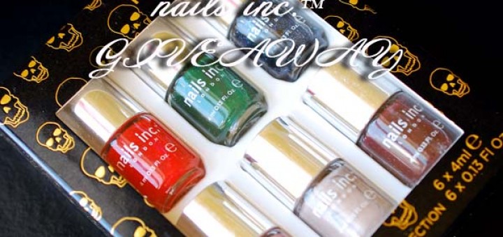 nails inc. GiveAway №7 Fancy Beauty