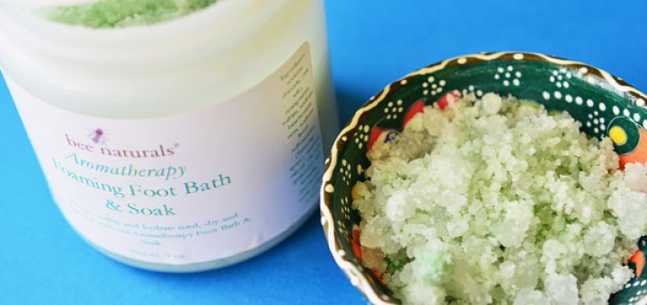 Bee Naturals Aromatherapy Foaming Foot Bath & Soak