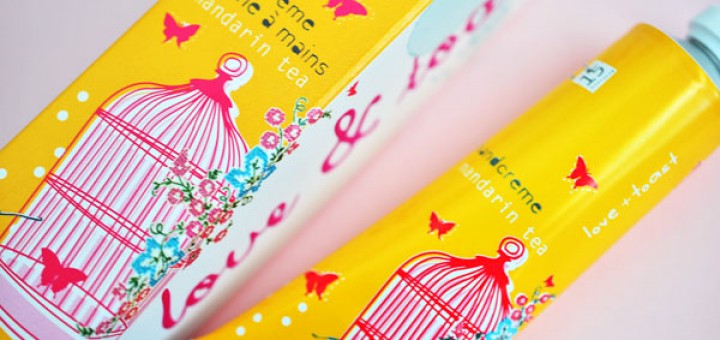 Love & Toast by Margot Elena Hand Creme Mandarin Tea