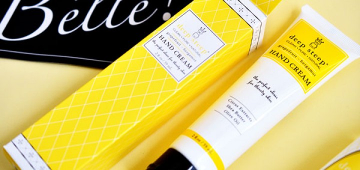 Deep Steep Hand Cream Grapefruit - Bergamot