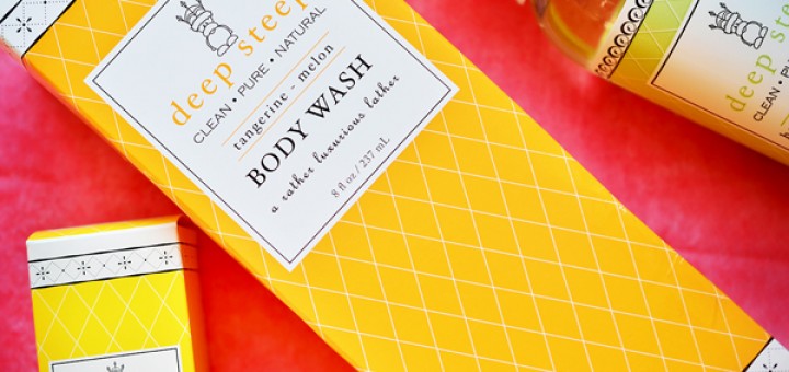 Deep Steep Body Wash Tangerine-Melon, Гель для душа Deep Steep Body Wash Tangerine-Melon