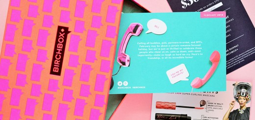 Fancy Бьюти-боксы: Birchbox February 2015, Birchbox February 2015, amika Nourishing Mask, Juicy Couture Hollywood Royal,Eyeko Skinny Liquid Eyeliner, Caudalie Vinosource Moisturizing Sorbet, Evologie® Intensive Blemish Serum