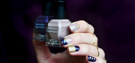 Маникюр для лайкопятницы "Лайкопятницаотрыв", Deborah Lippmann, Deborah Lippmann I've Gotta Be Me Mini Set, Deborah Lippmann Fashionably Late, Deborah Lippmann You’ve Got A Friend