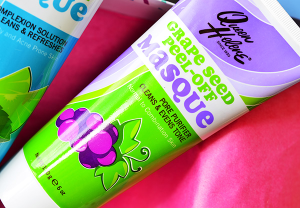 Queen Helene Grape Seed Peel-Off Masque, Queen Helene Mint Julep Masque Oily and Acne Prone Skin, маски, маски Queen Helene, iherb.com, iherb.com отзывы, Queen Helene, отзывы iherb.com,