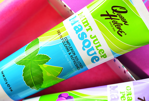 Queen Helene Grape Seed Peel-Off Masque, Queen Helene Mint Julep Masque Oily and Acne Prone Skin, маски, маски Queen Helene, iherb.com, iherb.com отзывы, Queen Helene, отзывы iherb.com,