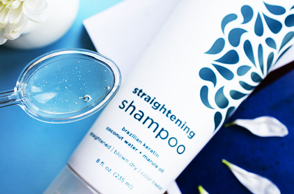 Acure Organics, шампунь, Шампунь Acure Organics Straightening Shampoo Brazilian Keratin Coconut Water + Marula Oil, Шампунь Acure Organics, Straightening Shampoo Brazilian Keratin Coconut Water + Marula Oil