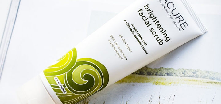 Acure Organics Brightening Facial Scrub, Acure Organics, iherb.com, iherb.com отзывы, американская косметика, отзывы iherb.com, уход за лицом, Скраб с хлореллой Acure Organics Brightening Facial Scrub