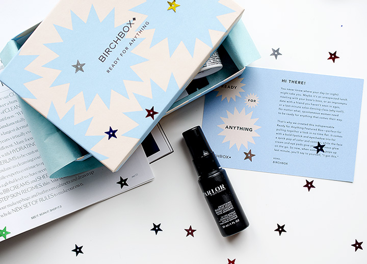 Fancy Бьюти-боксы: Birchbox March 2016, Birchbox March 2016, Birchbox, PARLOR by Jeff Chastain Smoothing Blowout Spray, Wilma Schumann Skincare Hydrating Collagen Eye Pads, Kiehl's Ultra Facial Cream, Smashbox Photo Op Eyeshadow Trio, Milk Makeup Lip Color