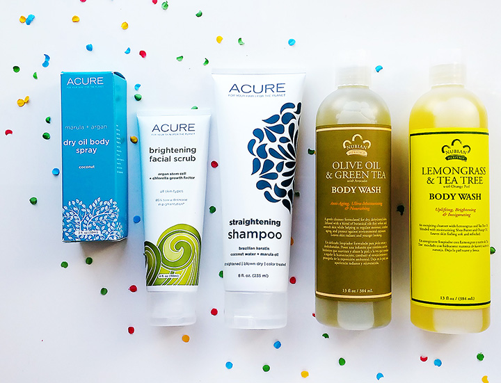 Fancy-будни: Посылки с iherb.com, Посылки с iherb.com, уход за лицом, уход за руками, уход за телом, отзывы iherb.com, органическая косметика, американская косметика, iherb.com, iherb.com отзывы, Acure Organics, Nubian Heritage, Acure Organics Dry Oil Body Spray Coconut, Acure Organics Brightening Facial Scrub, Acure Organics Straightening Shampoo Brazilian Keratin Coconut Water + Marula Oil, Nubian Heritage Body Wash Lemongrass & Tea Tree, Nubian Heritage Body Wash Olive & Green Tea