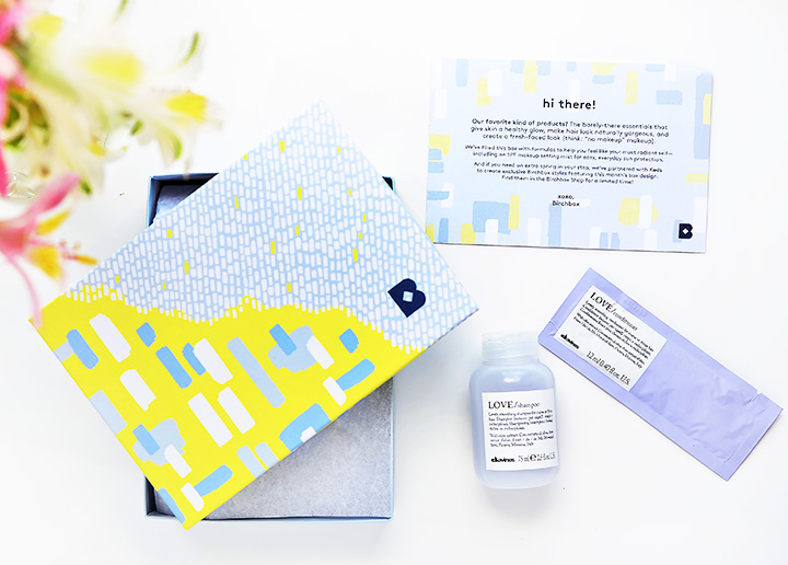 Fancy Бьюти-боксы: Birchbox May 2016, Birchbox May 2016, COOLA® SPF 30 Organic Makeup Setting Spray, Davines LOVE Smoothing Conditioner - For Coarse or Frizzy Hair, Davines LOVE Smoothing Shampoo - For Coarse or Frizzy Hair, ModelCo Lip Lacquer Trio, CLEAN Blossom Eau de Parfum, Benefit Hoola Matte Bronzer, американская косметика, Birchbox