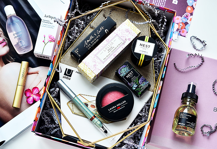 Fancy Бьюти-боксы: Limited Edition Beauty in Bloom, Limited Edition Beauty in BloomBirchbox, NEST Fragrance, Lollia, Davines, Laura Geller, stila, Mally Beauty, Smith & Cult, Jurlique, американская косметика, натуральная косметика, органическая косметика, уход за лицом, уход за руками, Уход за волосами, Umbra