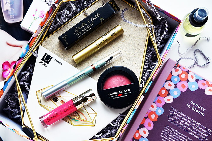 Fancy Бьюти-боксы: Limited Edition Beauty in Bloom, Limited Edition Beauty in BloomBirchbox, NEST Fragrance, Lollia, Davines, Laura Geller, stila, Mally Beauty, Smith & Cult, Jurlique, американская косметика, натуральная косметика, органическая косметика, уход за лицом, уход за руками, Уход за волосами, Umbra