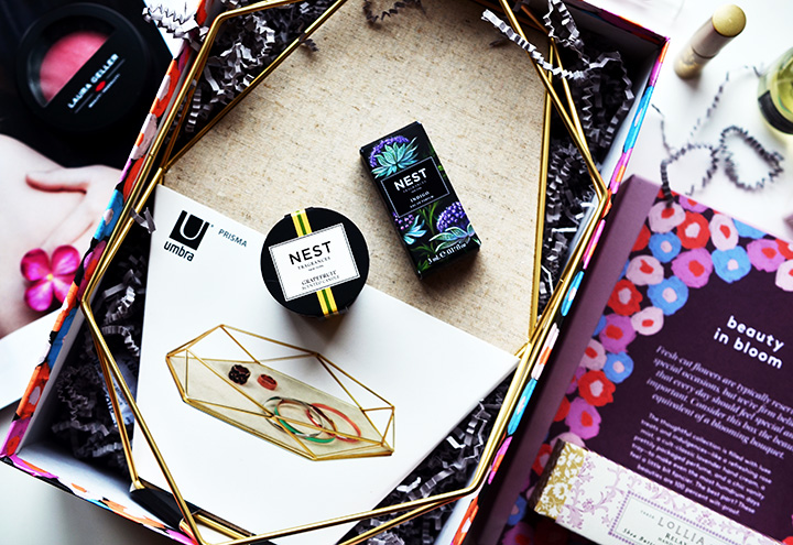 Fancy Бьюти-боксы: Limited Edition Beauty in Bloom, Limited Edition Beauty in BloomBirchbox, NEST Fragrance, Lollia, Davines, Laura Geller, stila, Mally Beauty, Smith & Cult, Jurlique, американская косметика, натуральная косметика, органическая косметика, уход за лицом, уход за руками, Уход за волосами, Umbra 