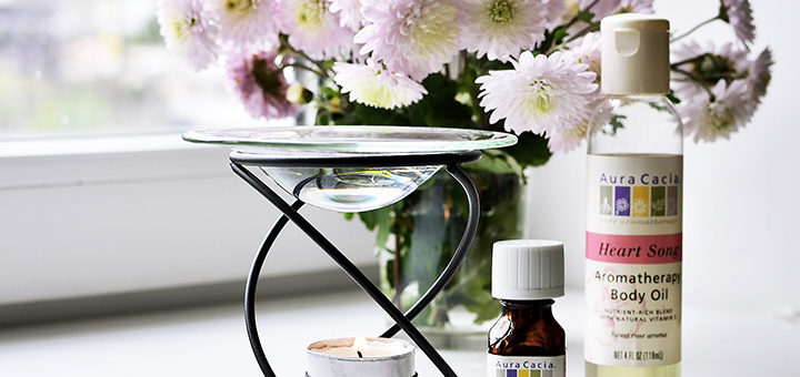 Aura Cacia Эфирный микс «Песнь Сердца», Aura Cacia, iherb.com, iherb.com отзывы, американская косметика, отзывы iherb.com, эфирные масла, ароматерапия
